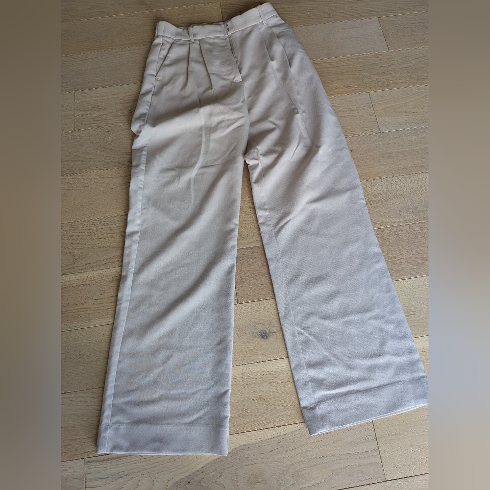 Abercrombie Sloane tailored wide leg pant